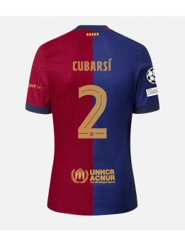 Barcelona Pau Cubarsi #2 Heimtrikot 2024-25 Kurzarm